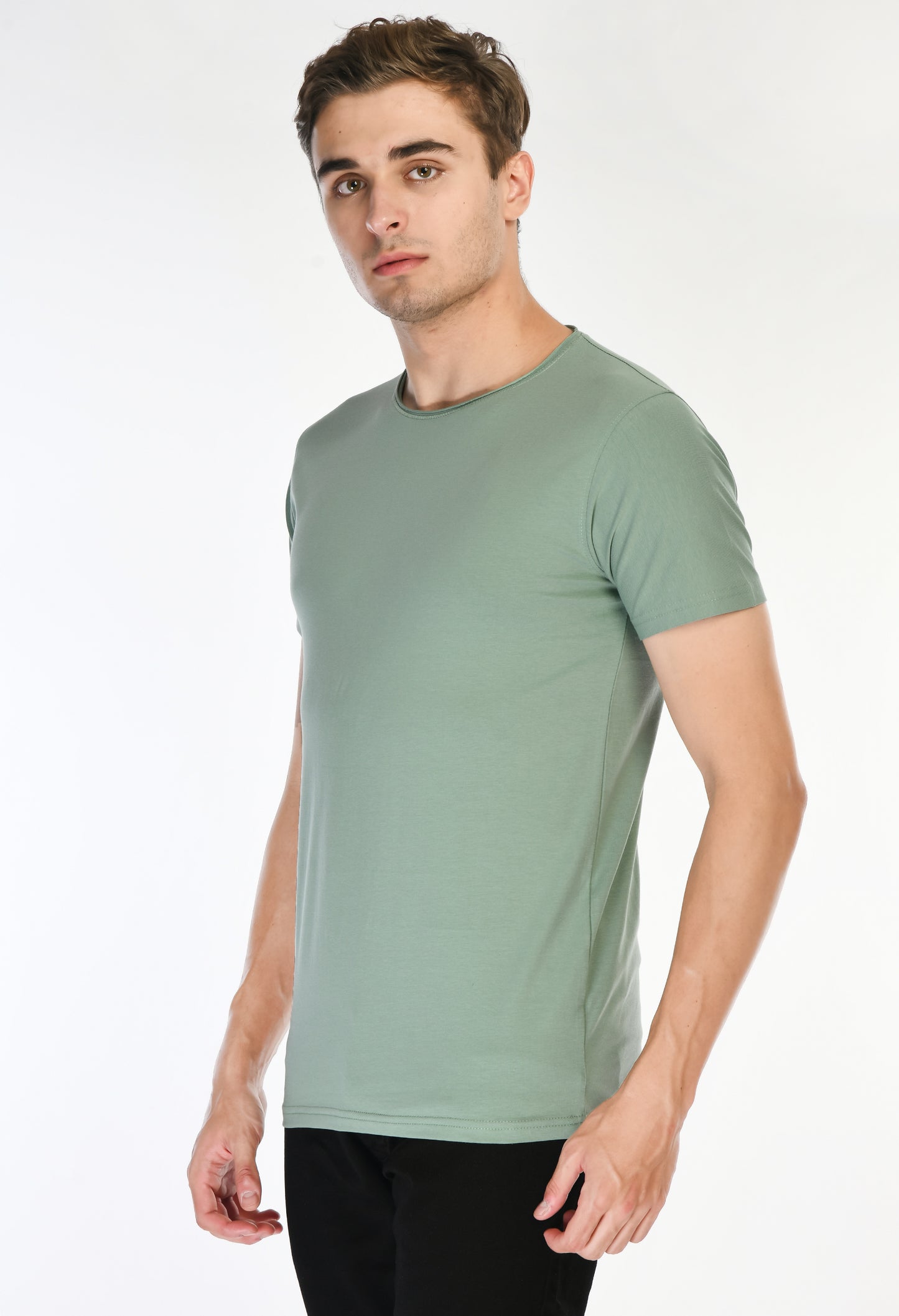 Sage Green Slim Fit T-shirt
