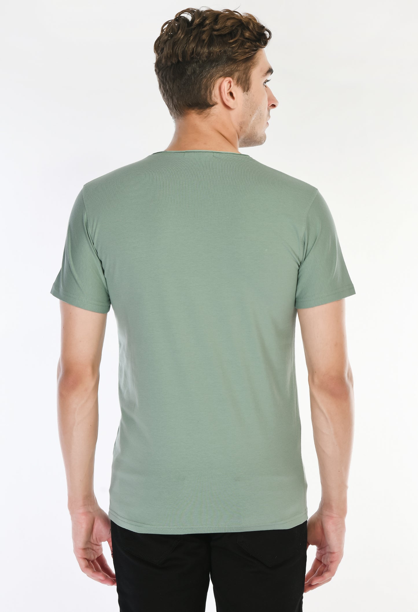 Sage Green Slim Fit T-shirt
