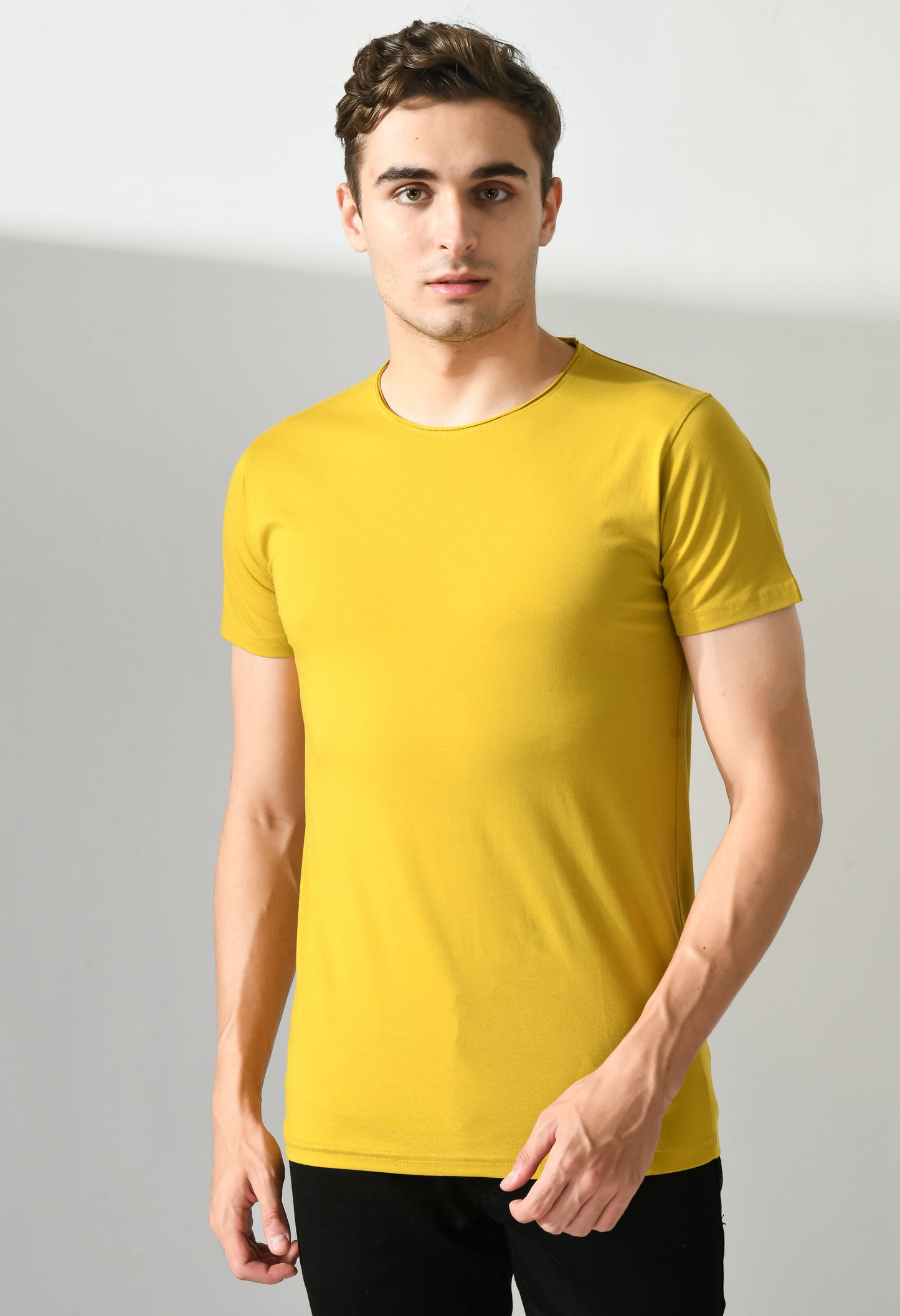 Mustard Slim Fit T-shirt