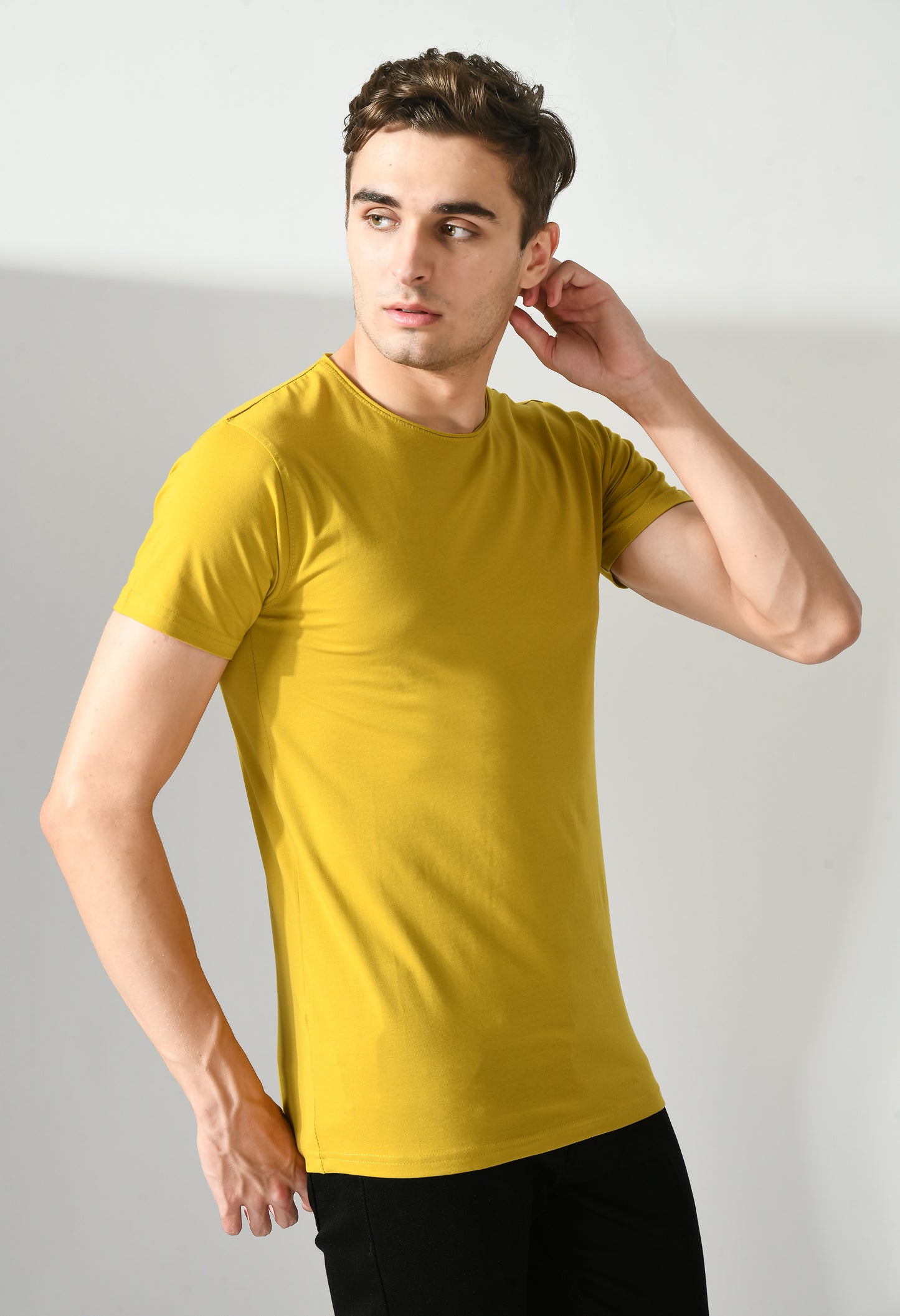 Mustard Slim Fit T-shirt