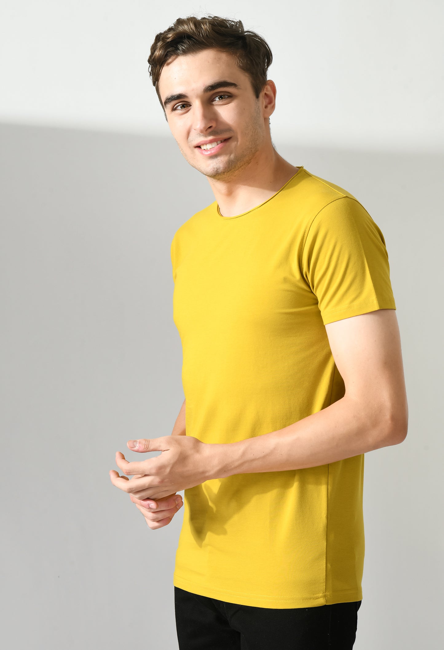 Mustard Slim Fit T-shirt
