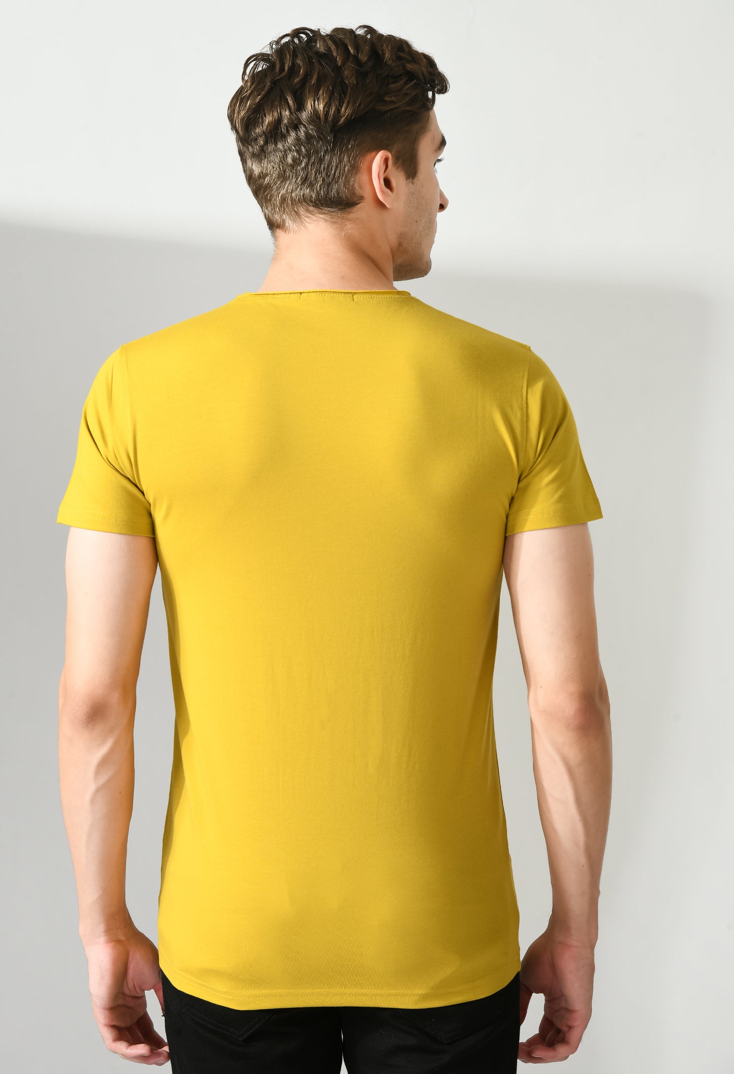 Mustard Slim Fit T-shirt