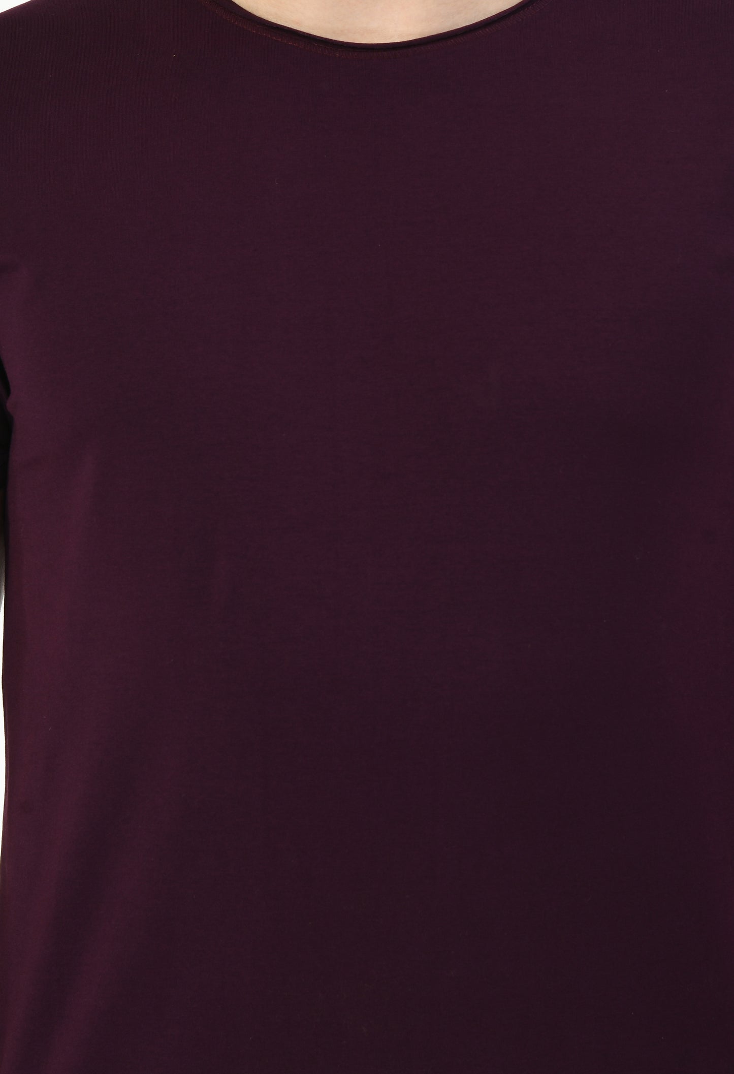 Maroon Slim Fit T-shirt