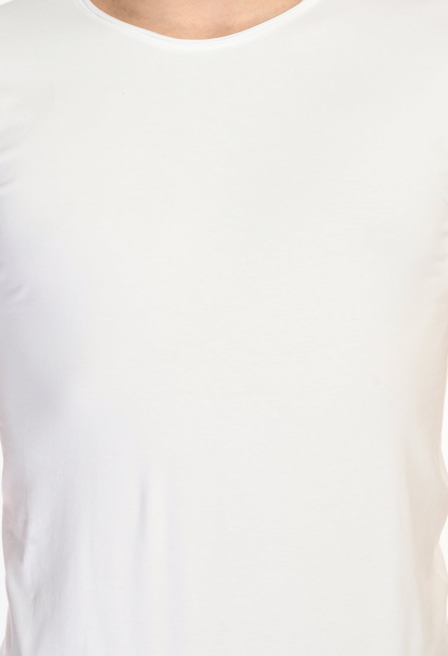 White Slim Fit T-shirt