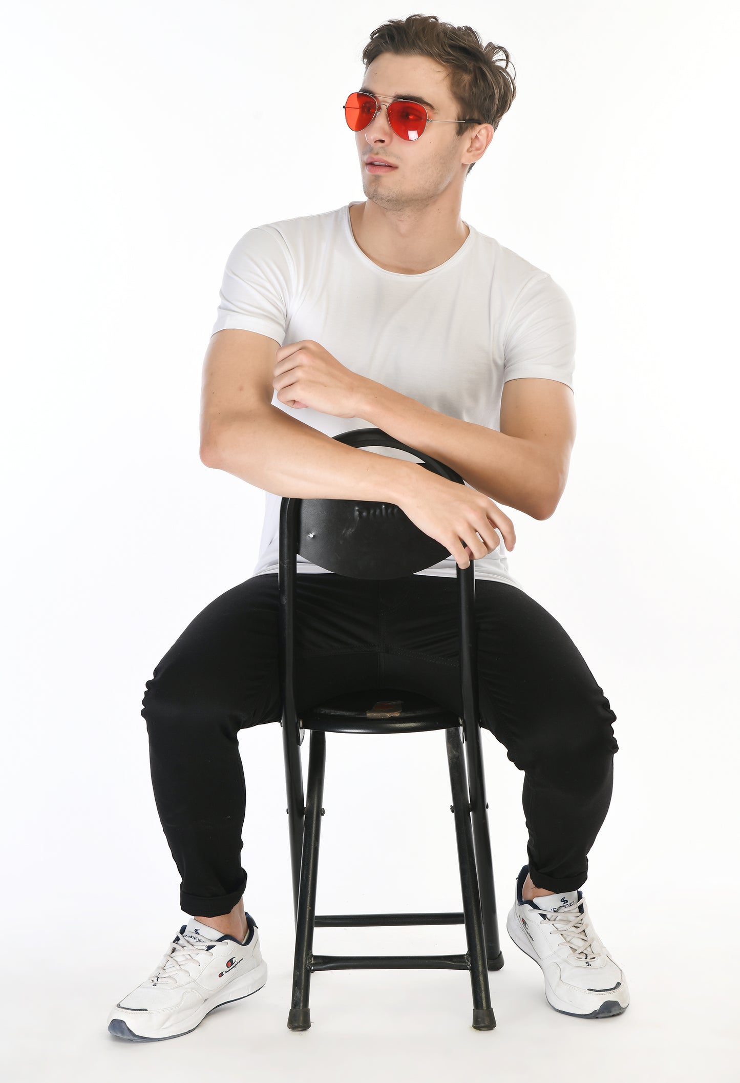 White Slim Fit T-shirt