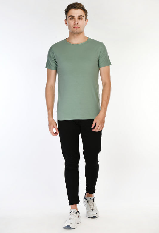Sage Green Slim Fit T-shirt