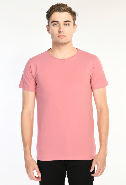 Pink Slim Fit T-shirt