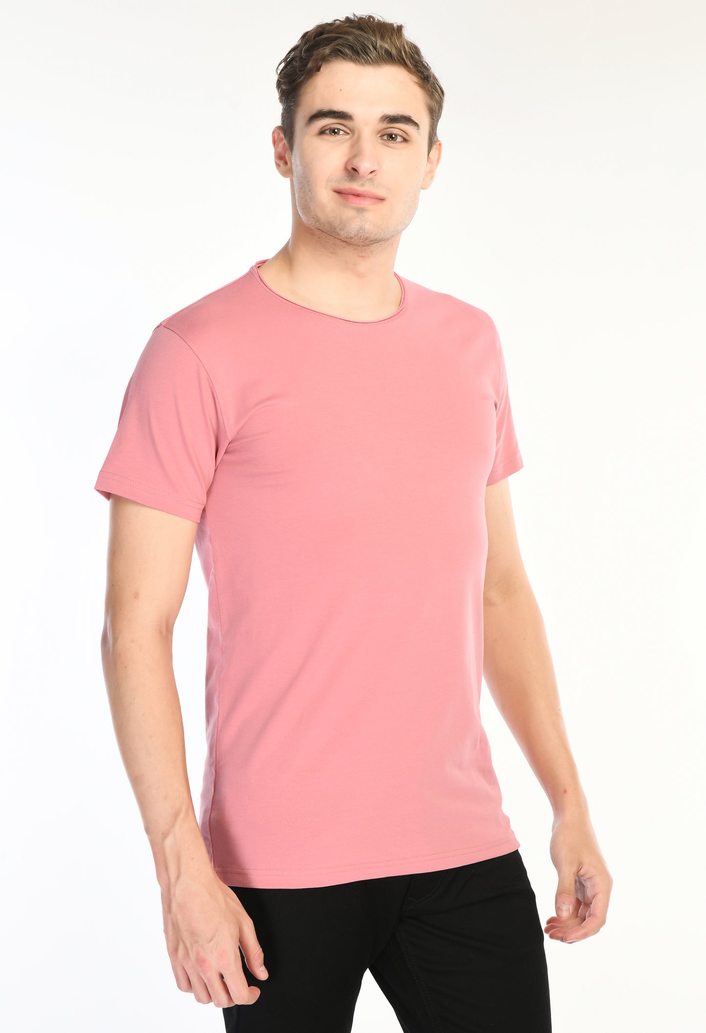 Pink Slim Fit T-shirt
