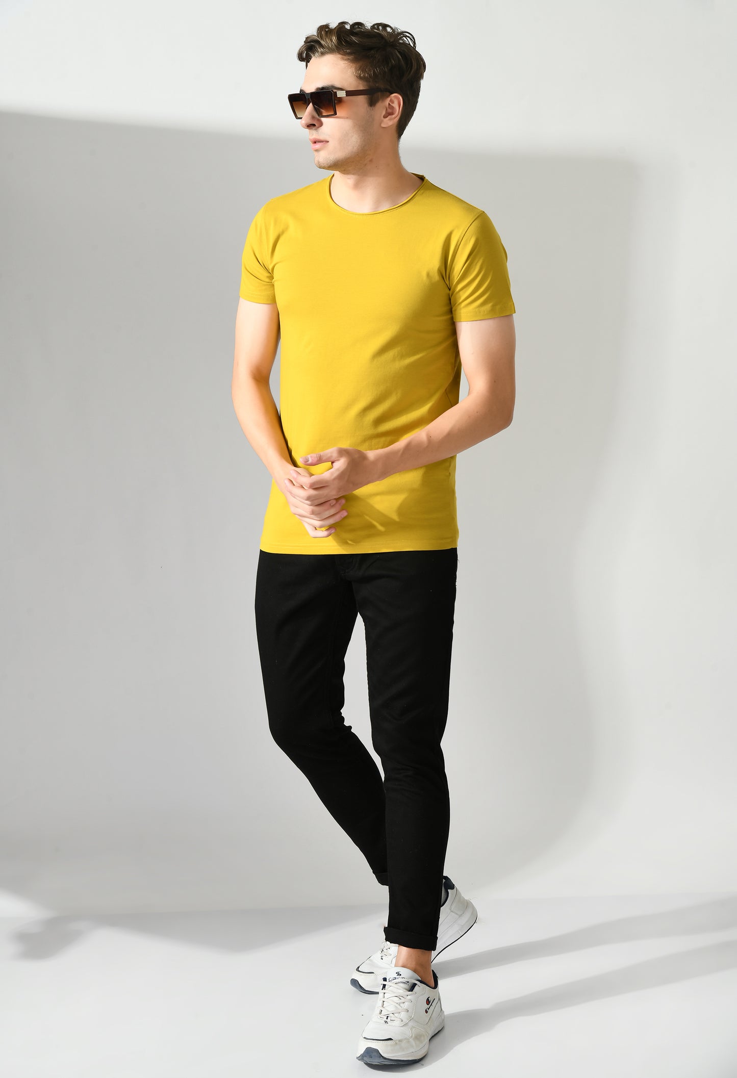 Mustard Slim Fit T-shirt