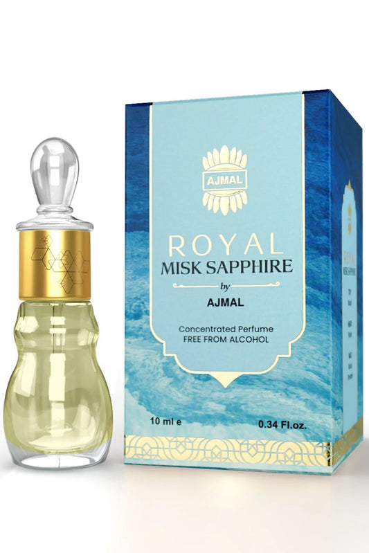 ROYAL-MISK-SAPPHIRE Non-Alcoholic Attar 10ML for Unisex