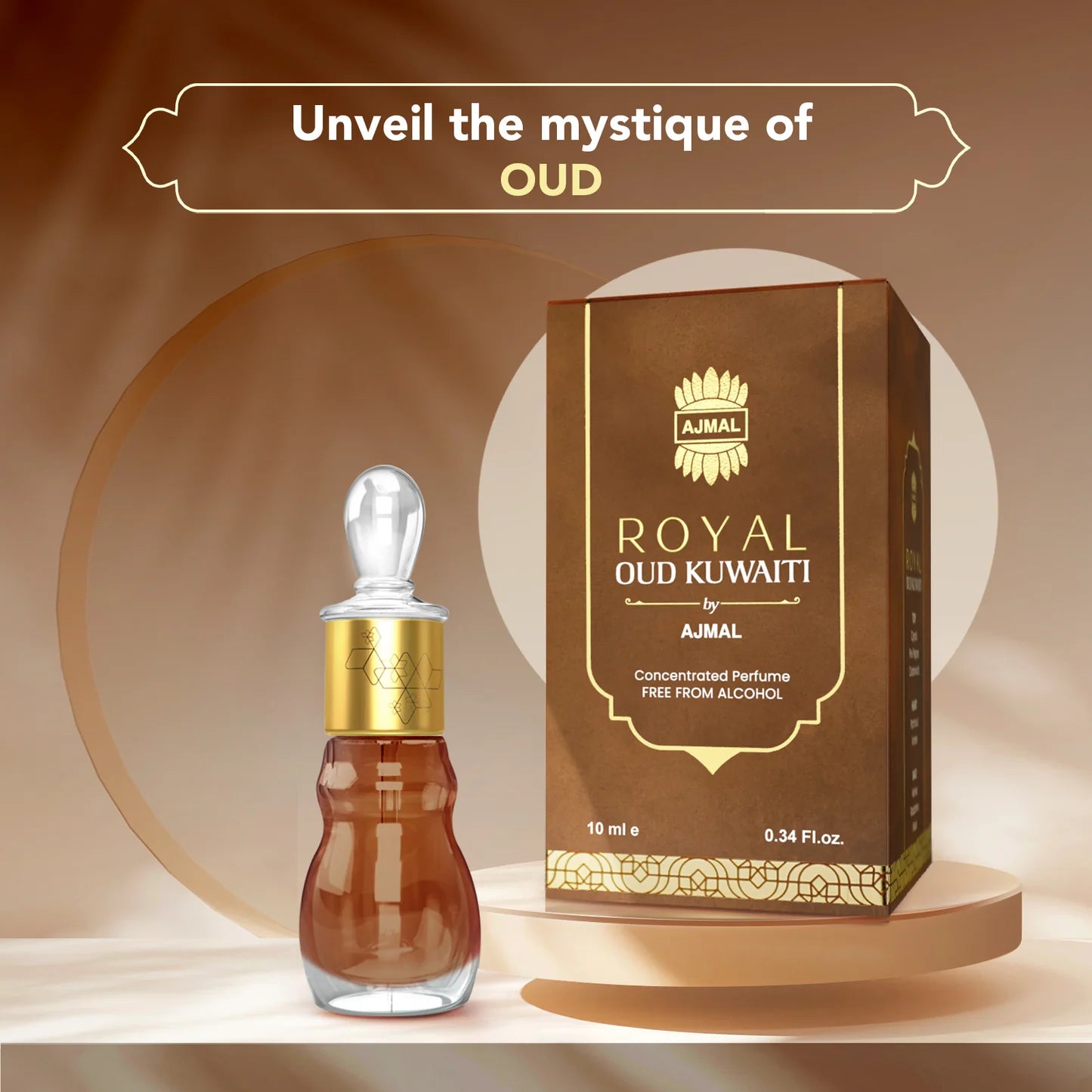 ROYAL-OUD-KUWAITI Non-Alcoholic Attar 10ML for Unisex