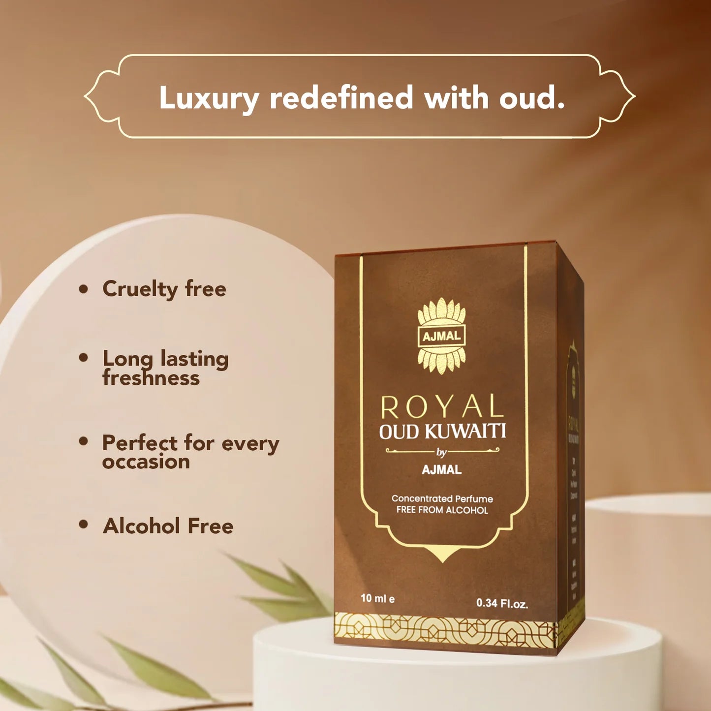 ROYAL-OUD-KUWAITI Non-Alcoholic Attar 10ML for Unisex